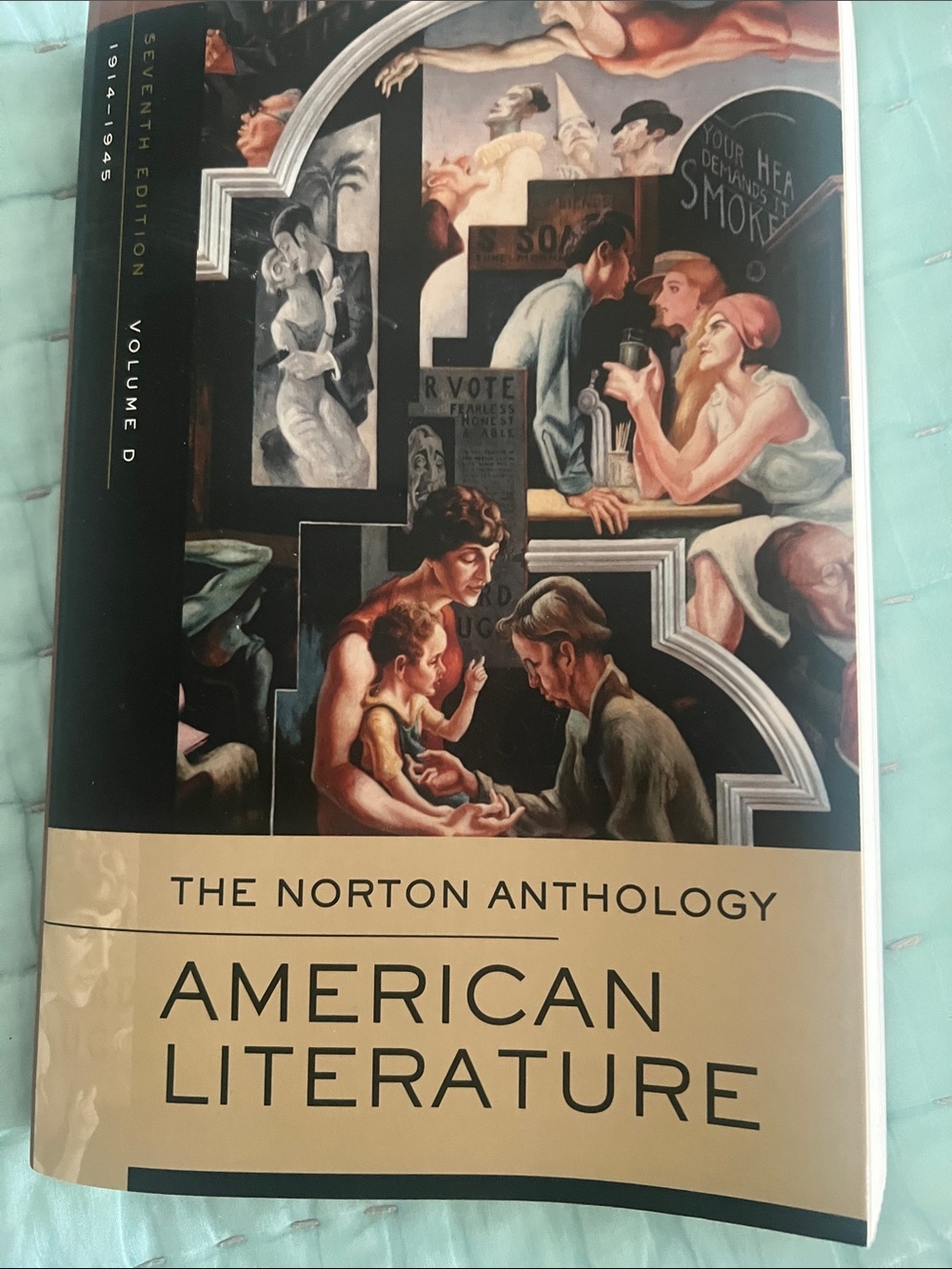 The Anthology of American Literature (Volume D) - Beige Cover